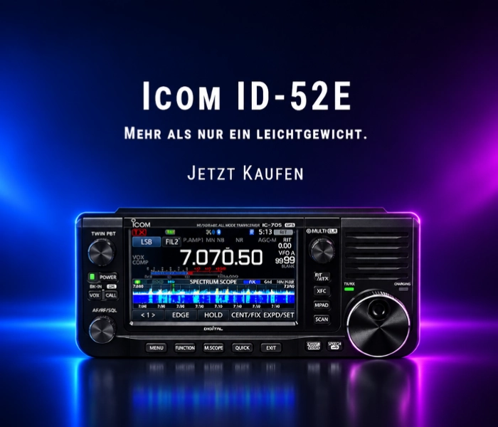 Icom IC-705 HF/VHF/UHF All-Mode Portabel Transceiver