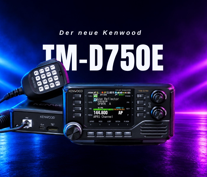 Der neue Kenwood TM-D750E bei Dathe