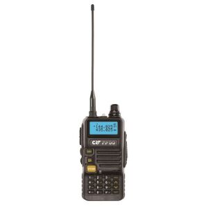FP 00 - CRT - Dual Band VHF/UHF Handfunkgerät Black