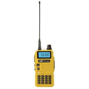 FP 00 - CRT - Dual Band VHF/UHF Handfunkgerät Yellow