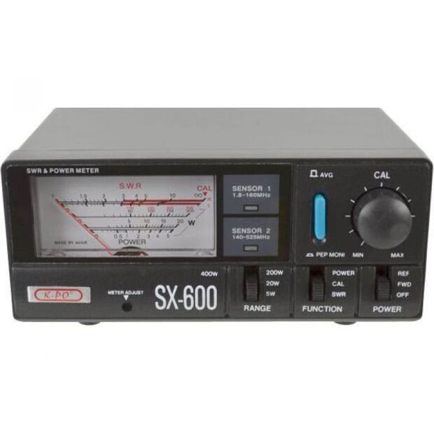 K-PO SX-600 1,8-160/140-525 MHz, 5/20/200 W (bgl. RS-600) N-Buchsen