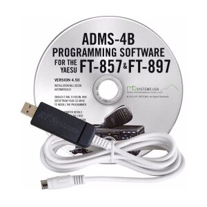 ADMS-4BU Programmiersoftware FT-857D/897D mit USB Kabel
