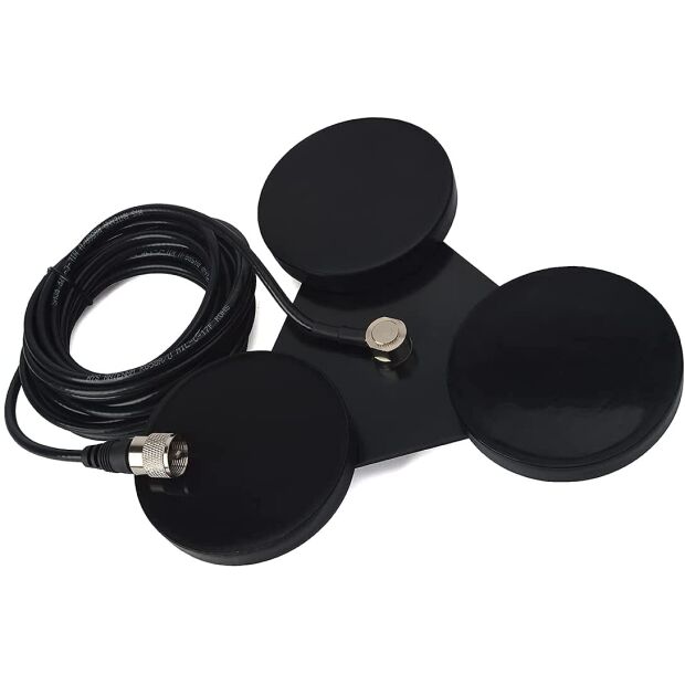 Moonraker 3-fach Magnetfuß PL mit Kabel