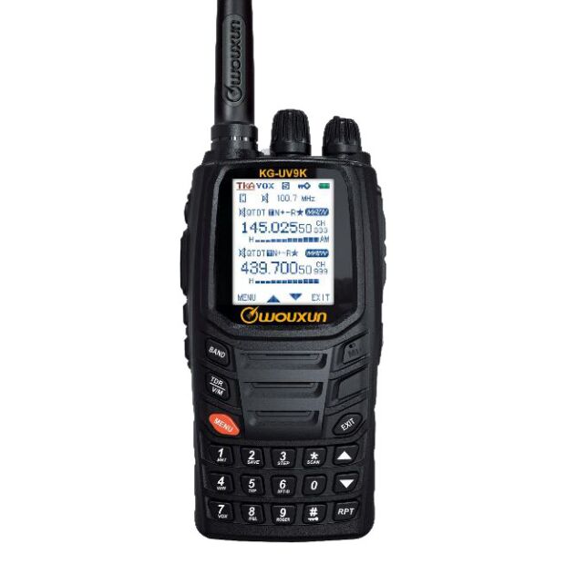 Wouxun KG-UV9K VHF/UHF Crossband Dualband Handfunkgerät mit AIR-RX