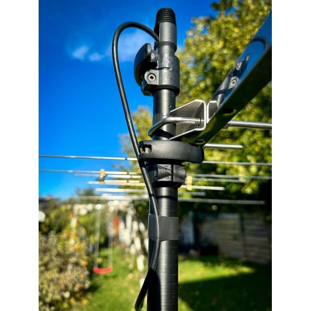 Power Pole Teleskopmast mit Schnellbefestigungssystem 20m