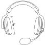 PRO-SET-Icom - HEIL - Hörsprechgarnitur mit Icom-Kapsel