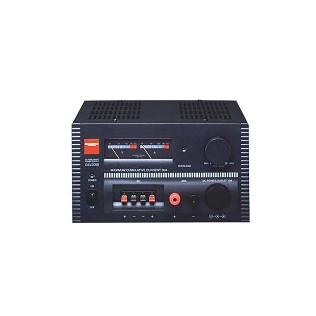 GSV-3000 Trafo Netzteil 30A m. 2 Instrumenten+Zig+Klemmen