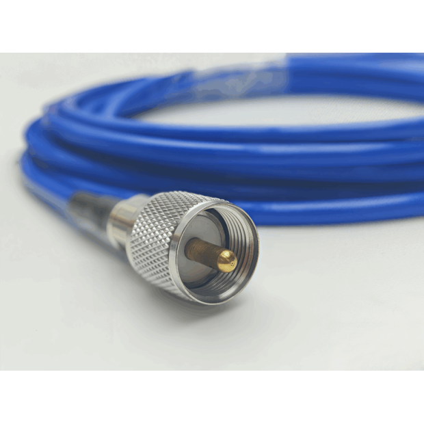 CHELEGANCE CNTOU JCOAX-1425 mit 5m RG-142 und UHF-PL259-Steckern