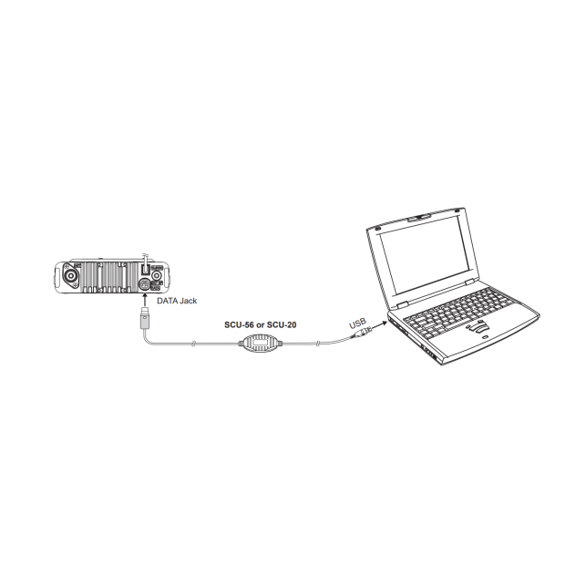 Yaesu SCU-58 Adapterkabel für WIRES-X und FTM-500 / FTM-300  / FTM-200