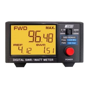 Nissei DG-103MAX SWR Meter mit Display 1,6&ndash;60 MHz,...